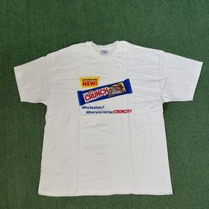 VINTAGE Crunch Bar Promo T Shirt Size XL